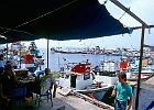 Im Hafen Şile : Restaurant, Fischerboote, Boote